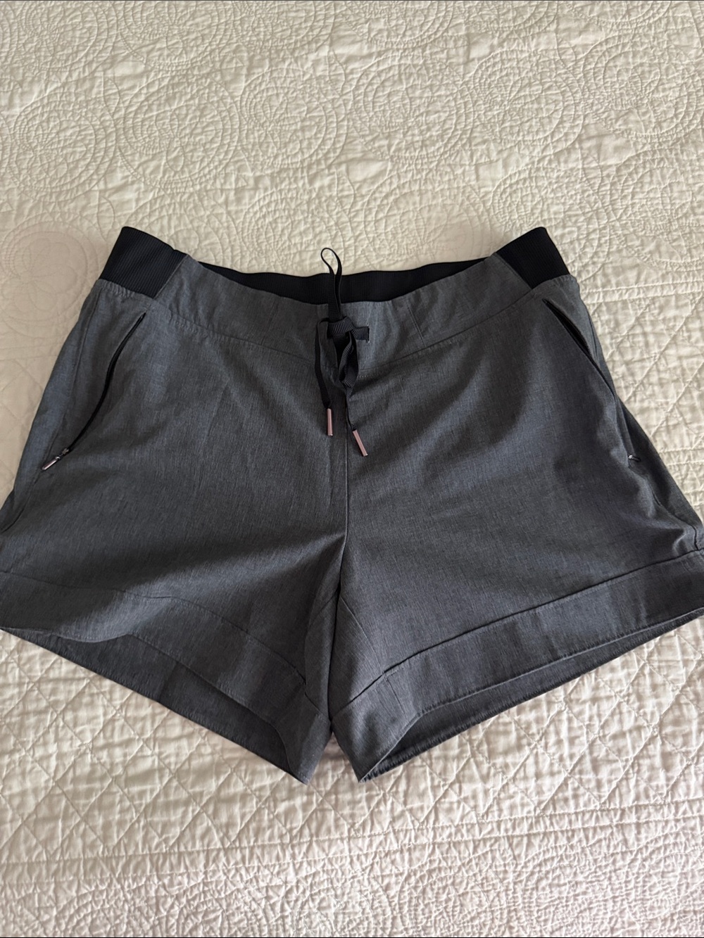 Women's calia Gray Athletic Drawstring Shorts